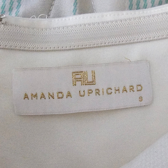 Amanda Uprichard white ruffle dress small - Picture 5 of 7